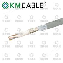 PVC护套中度柔性拖链屏蔽数据电缆