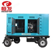 上海系列600kw可移动拖车发电机