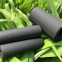 黑色阻燃b1级耐高温橡塑管 空调铝箔保温管 吸音减震橡塑管 布林品牌 防水隔潮保温材料