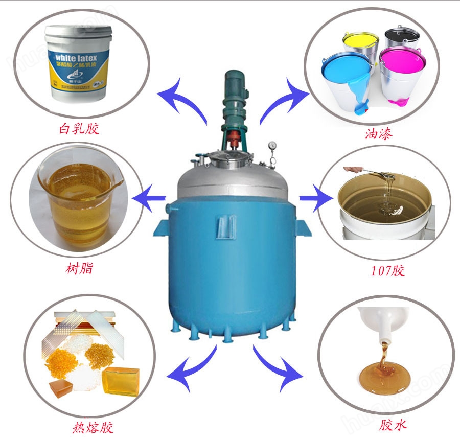 金昶泰*高温水热醇酸树脂反应釜 醇酸树脂成套生产设备
